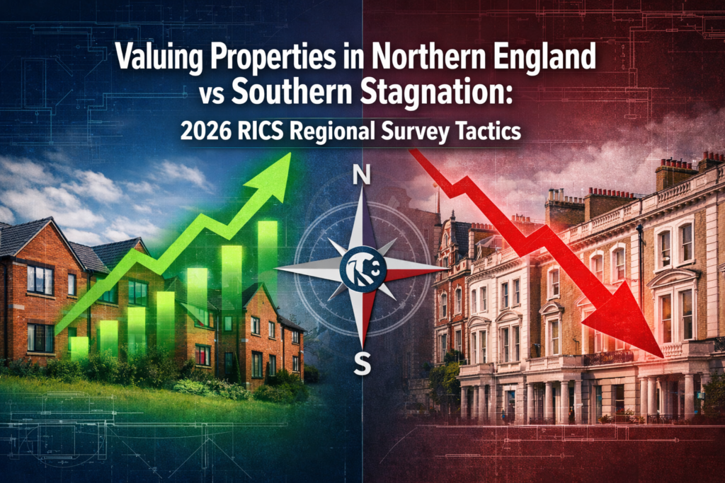 Valuing Properties in Northern England vs Southern Stagnation: 2026 RICS Regional Survey Tactics