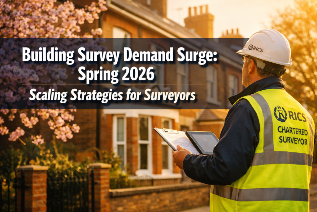 Building Survey Demand Surge Among First-Time Buyers in Spring 2026: Operational Scaling Strategies for Surveyors in Recovering Markets