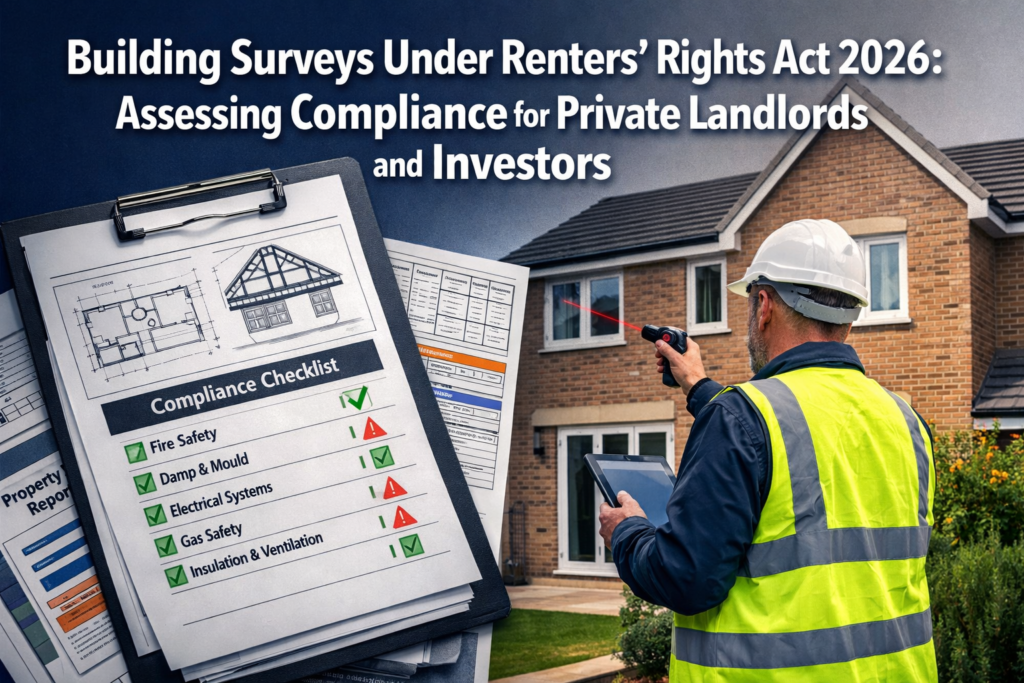 Building Surveys Under Renters’ Rights Act 2026: Assessing Compliance for Private Landlords and Investors