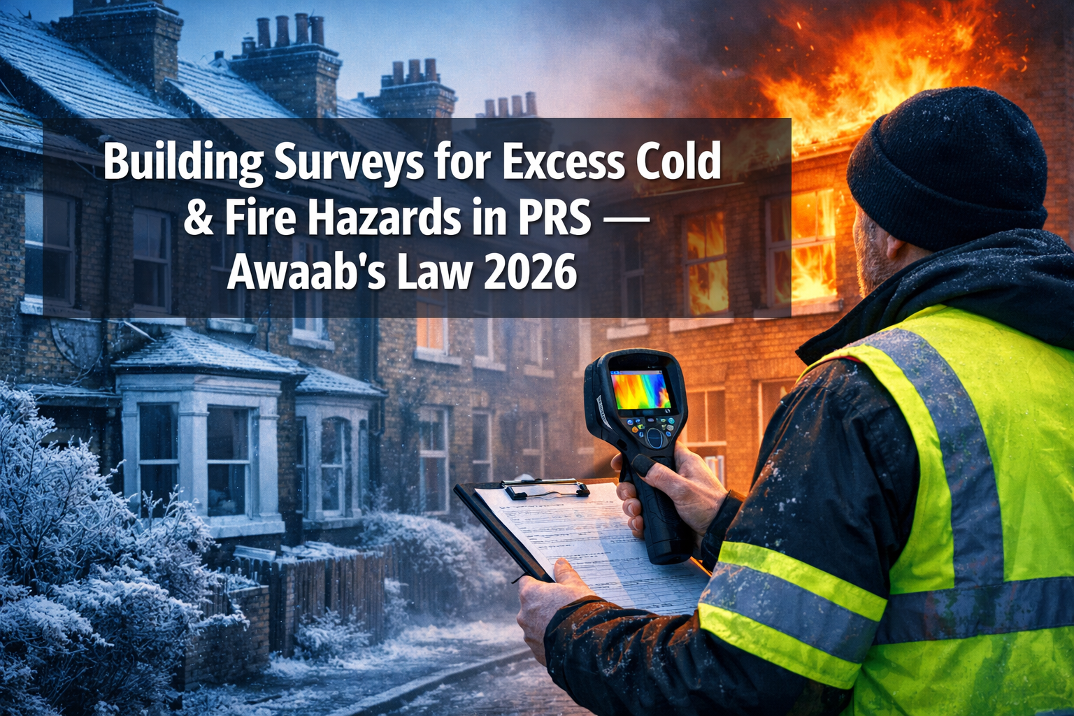 Building Surveys for Excess Cold and Fire Hazards in PRS Post-Awaab’s Law 2026: Protocols for Private Landlord Compliance
