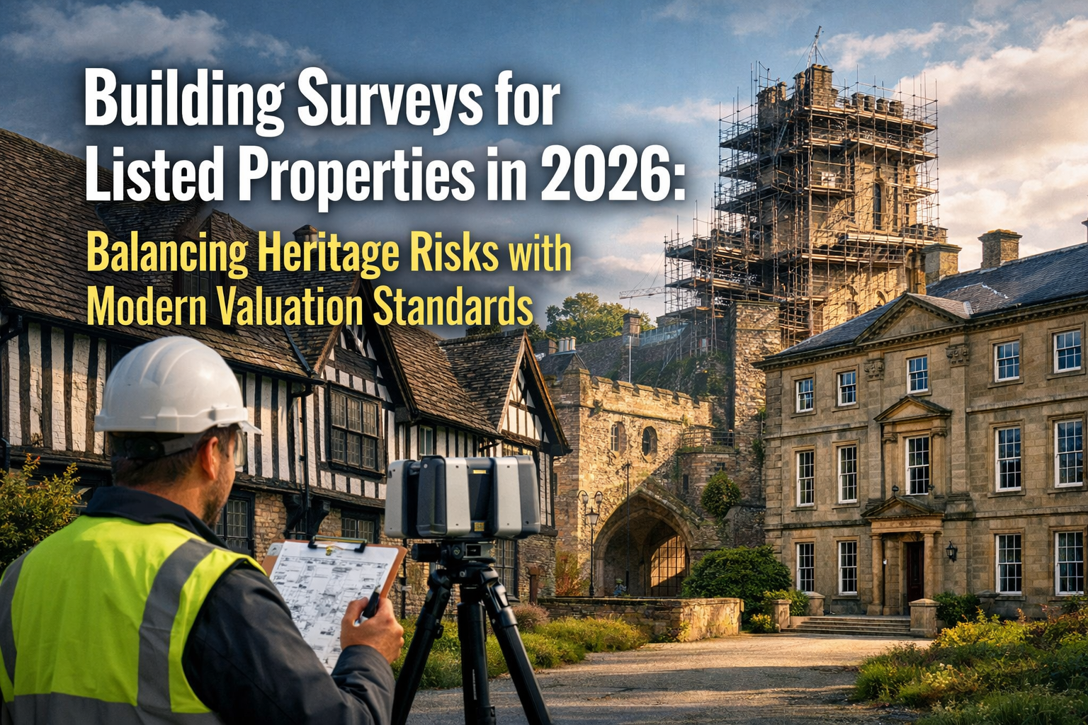 Building Surveys for Listed Properties in 2026: Balancing Heritage Risks with Modern Valuation Standards