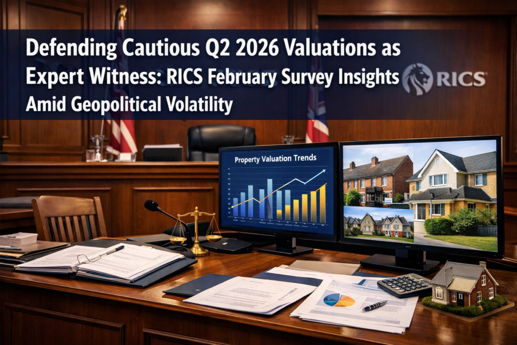 Defending Cautious Q2 2026 Valuations as Expert Witness: RICS February Survey Insights Amid Geopolitical Volatility