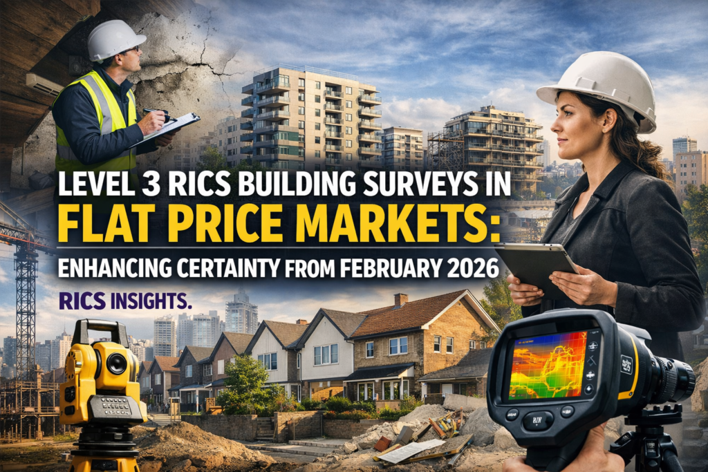 Level 3 RICS Building Surveys in Flat Price Markets: Enhancing Certainty from February 2026 RICS Insights