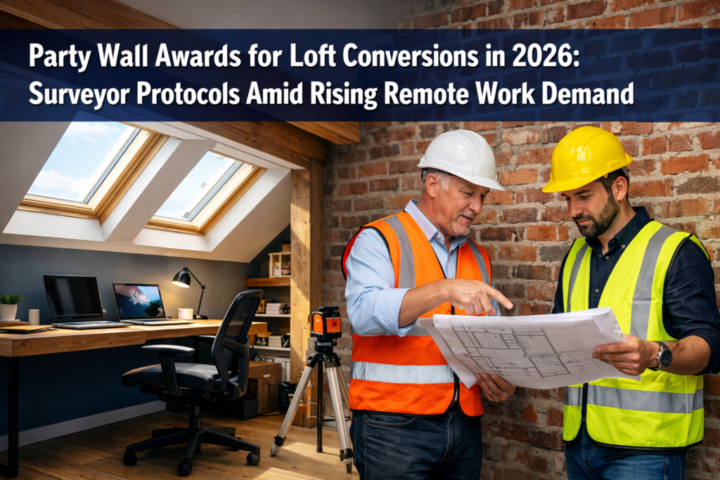 Party Wall Awards for Loft Conversions in 2026: Surveyor Protocols Amid Rising Remote Work Demand