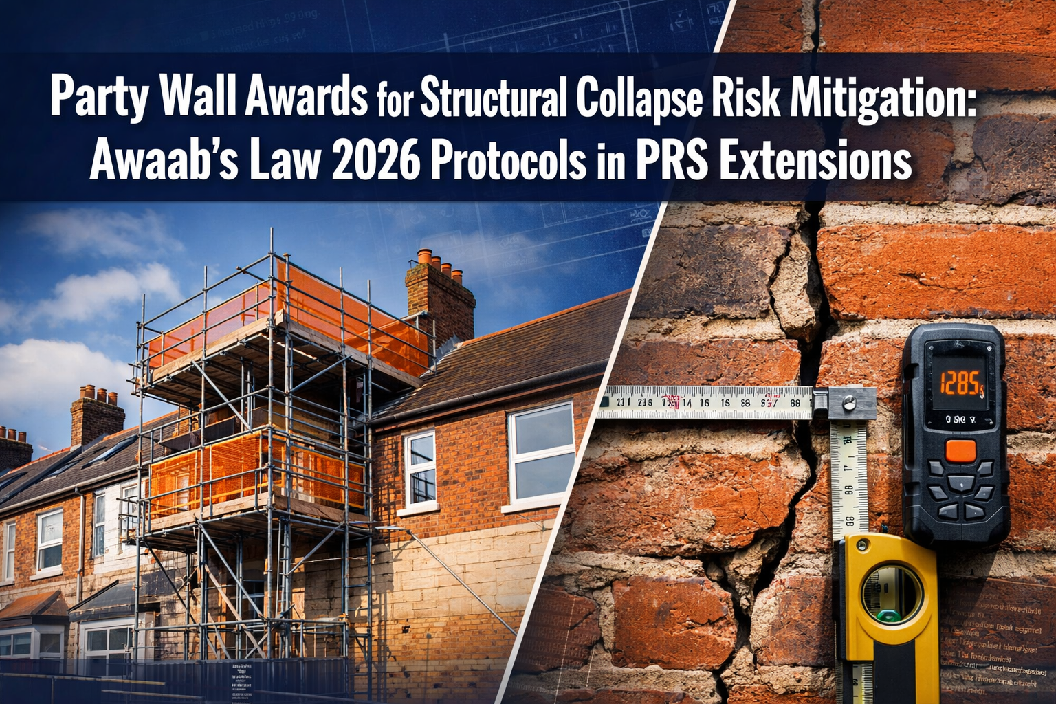 Party Wall Awards for Structural Collapse Risk Mitigation: Awaab’s Law 2026 Protocols in PRS Extensions