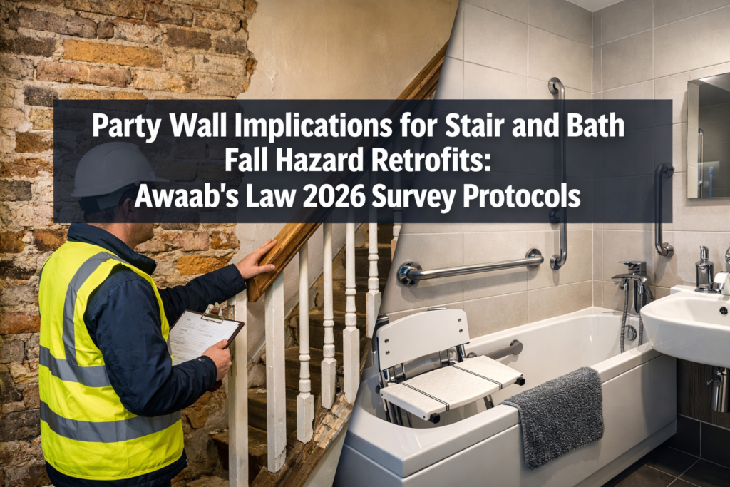 Party Wall Implications for Stair and Bath Fall Hazard Retrofits: Awaab’s Law 2026 Survey Protocols