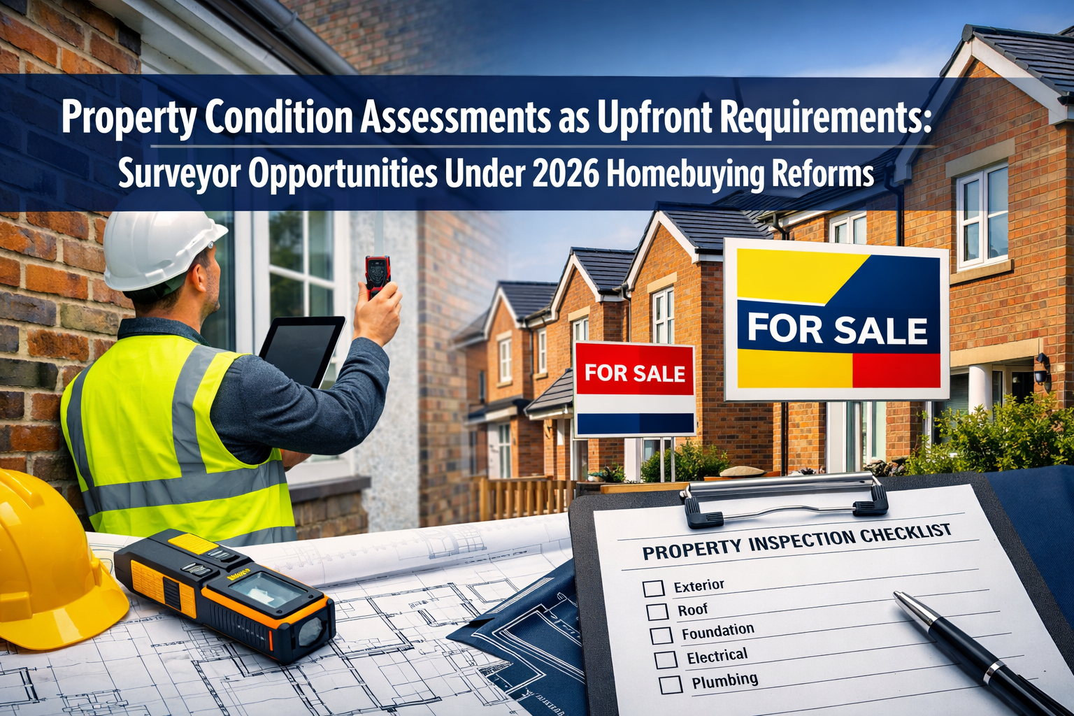 Property Condition Assessments as Upfront Requirements: Surveyor Opportunities Under 2026 Homebuying Reforms