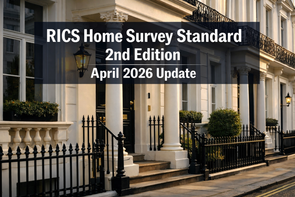 RICS Home Survey Standard 2nd edition April 2026 update
