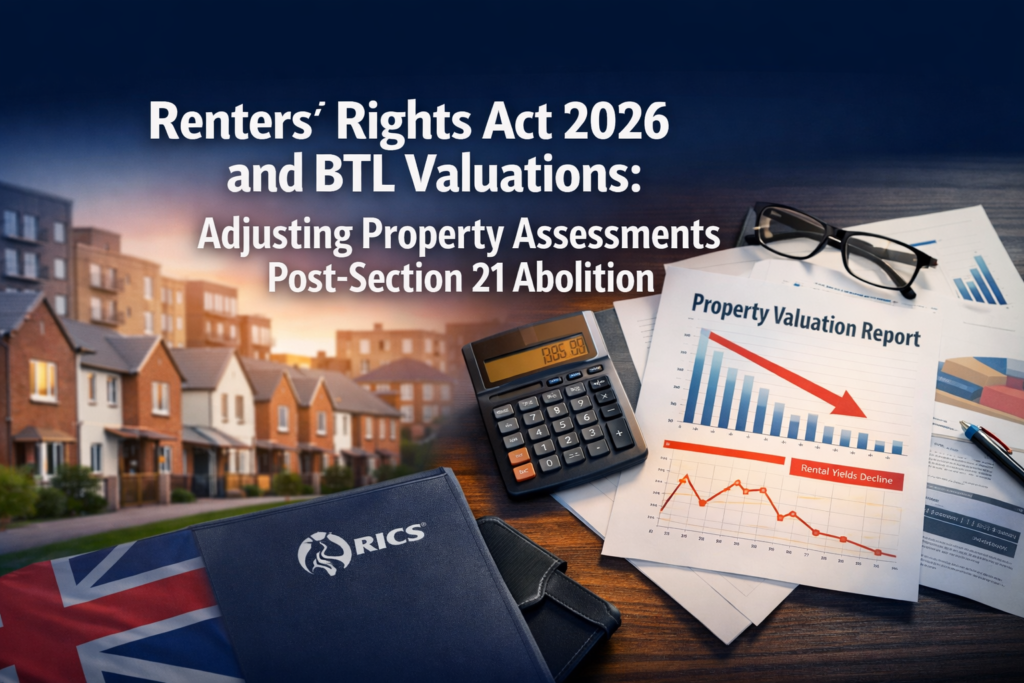 Renters' Rights Act 2026 and BTL Valuations: Adjusting Property Assessments Post-Section 21 Abolition and Rent Review Rules