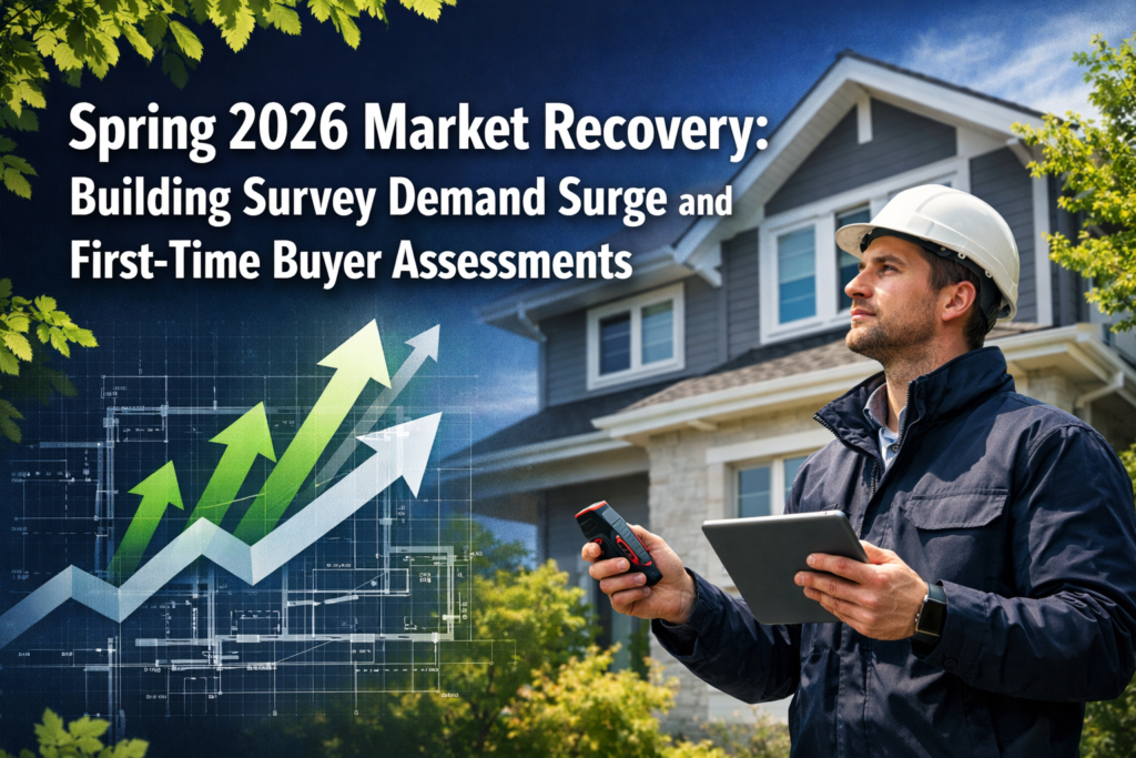 Spring 2026 Market Recovery: Building Survey Demand Surge and First-Time Buyer Assessments Amid Improved Lender Volumes