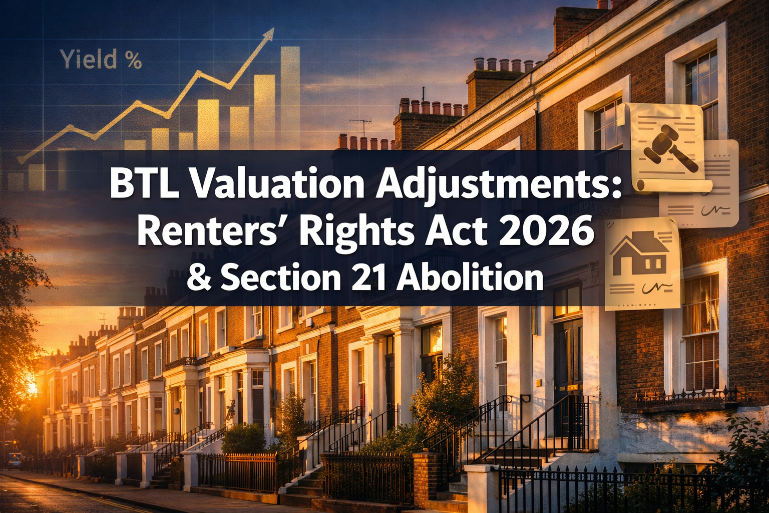 Valuation Adjustments for Private Rented Sector Properties: Impact of Renters’ Rights Act 2026 Section 21 Abolition on BTL Yields