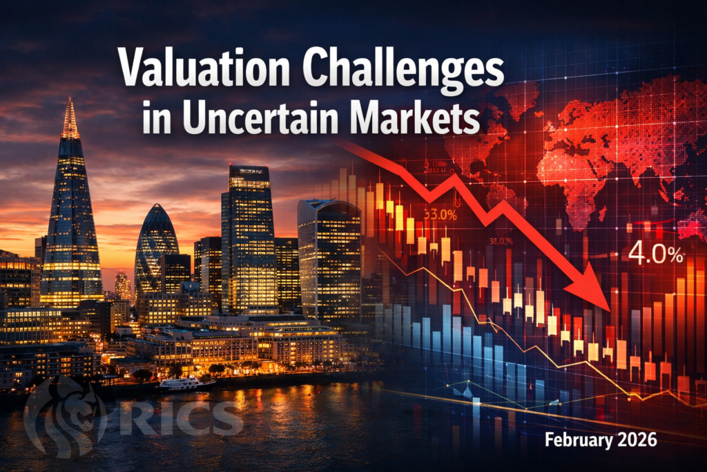 Valuation Challenges in Uncertain Markets: Using RICS February 2026 Data to Adjust Valuations Amid Geopolitical Volatility and Interest Rate Concerns