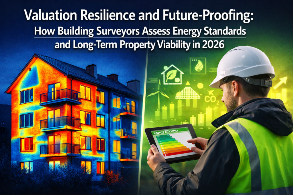 Valuation Resilience and Future-Proofing: How Building Surveyors Assess Energy Standards and Long-Term Property Viability in 2026