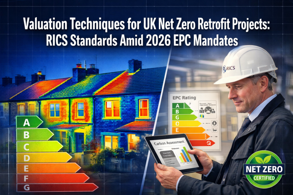 Valuation Techniques for UK Net Zero Retrofit Projects: RICS Standards Amid 2026 EPC Mandates
