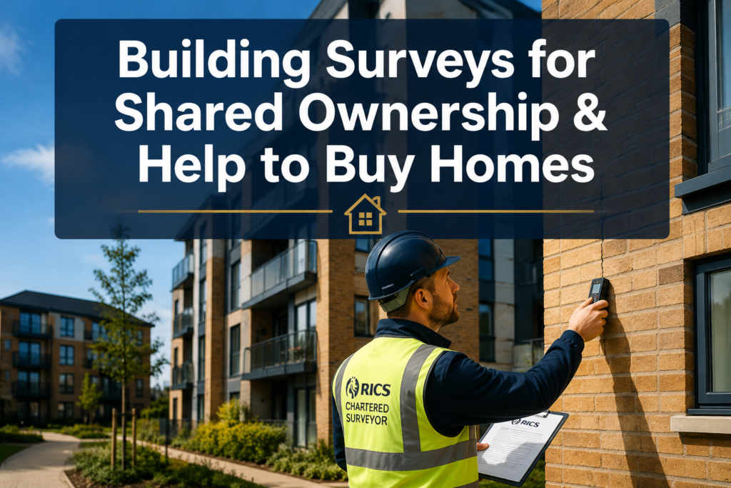 Building Surveys for Shared Ownership and Help to Buy Homes: Defects, Valuation Gaps and Advising First-Time Buyers