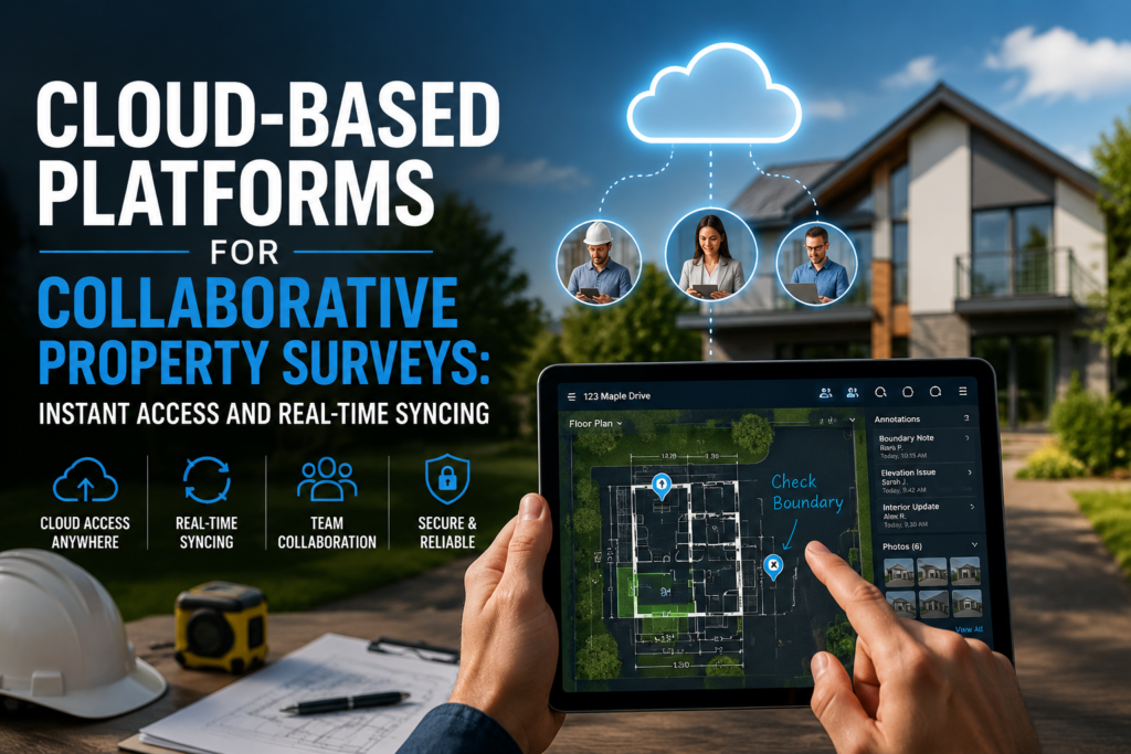 Cloud-Based Platforms for Collaborative Property Surveys: Instant Access and Real-Time Syncing