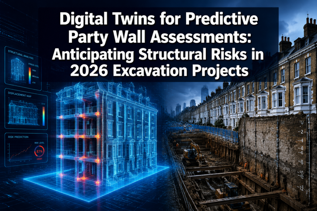 Digital Twins for Predictive Party Wall Assessments: Anticipating Structural Risks in 2026 Excavation Projects