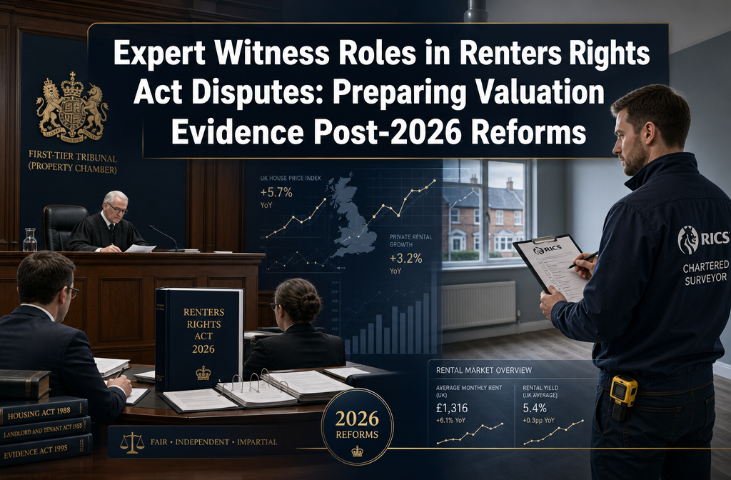 Expert Witness Roles in Renters’ Rights Act Disputes: Preparing Valuation Evidence Post-2026 Reforms