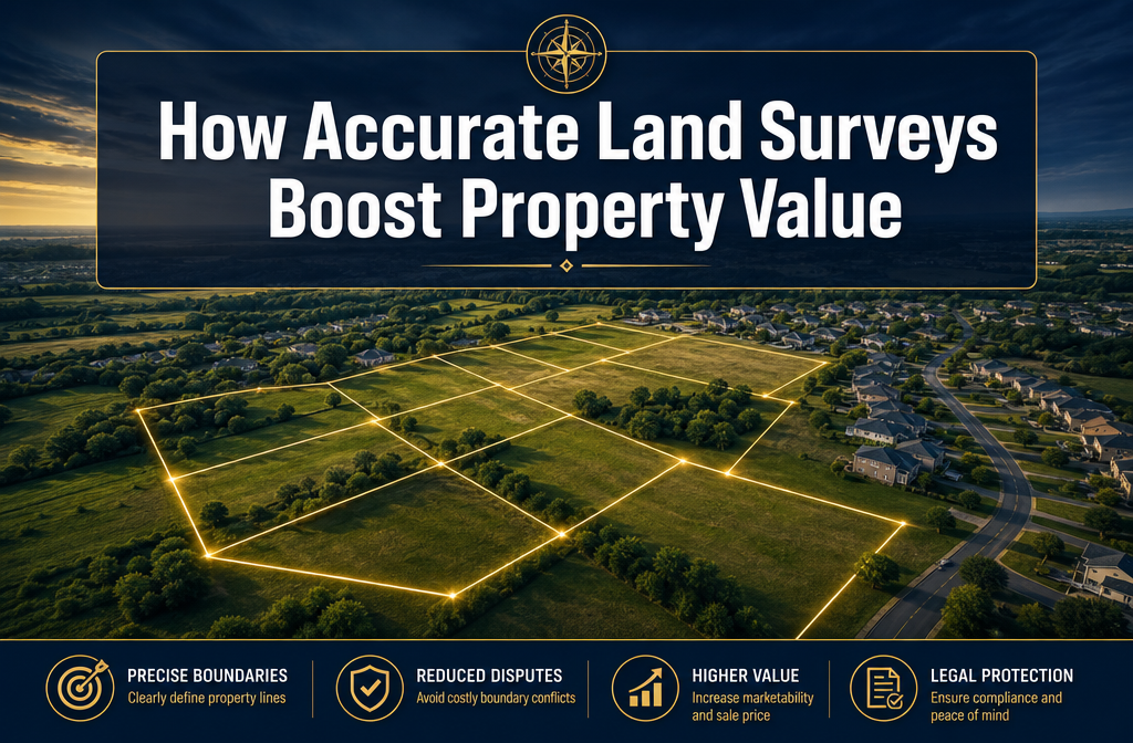 How Accurate Land Surveys Boost Property Value: Boundaries, Development Potential, and Market Edge