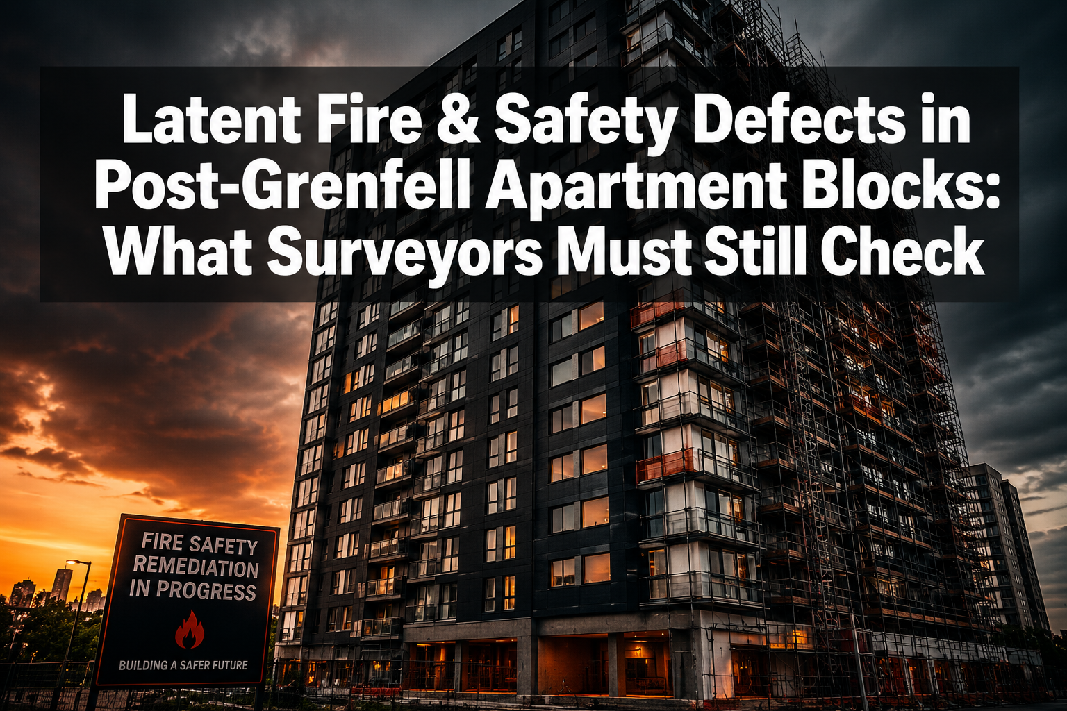 Latent Fire and Safety Defects in Post‑Grenfell Apartment Blocks: What Building Surveyors Should Still Be Checking