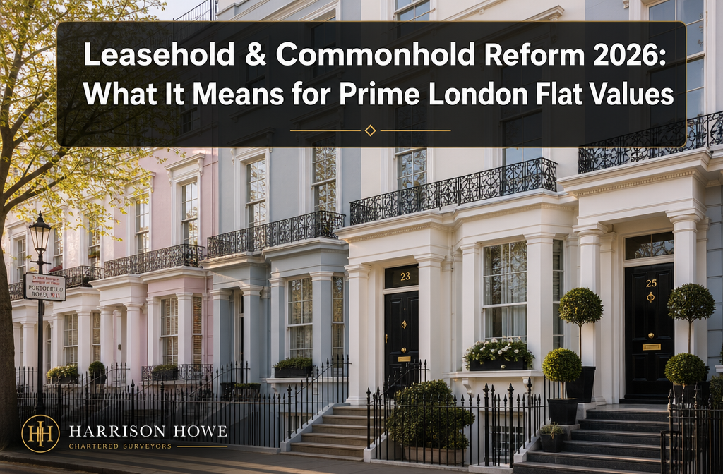 Leasehold Commonhold Reform 2026: Prime London Flat Valuations Explained for Notting Hill Owners and Buyers
