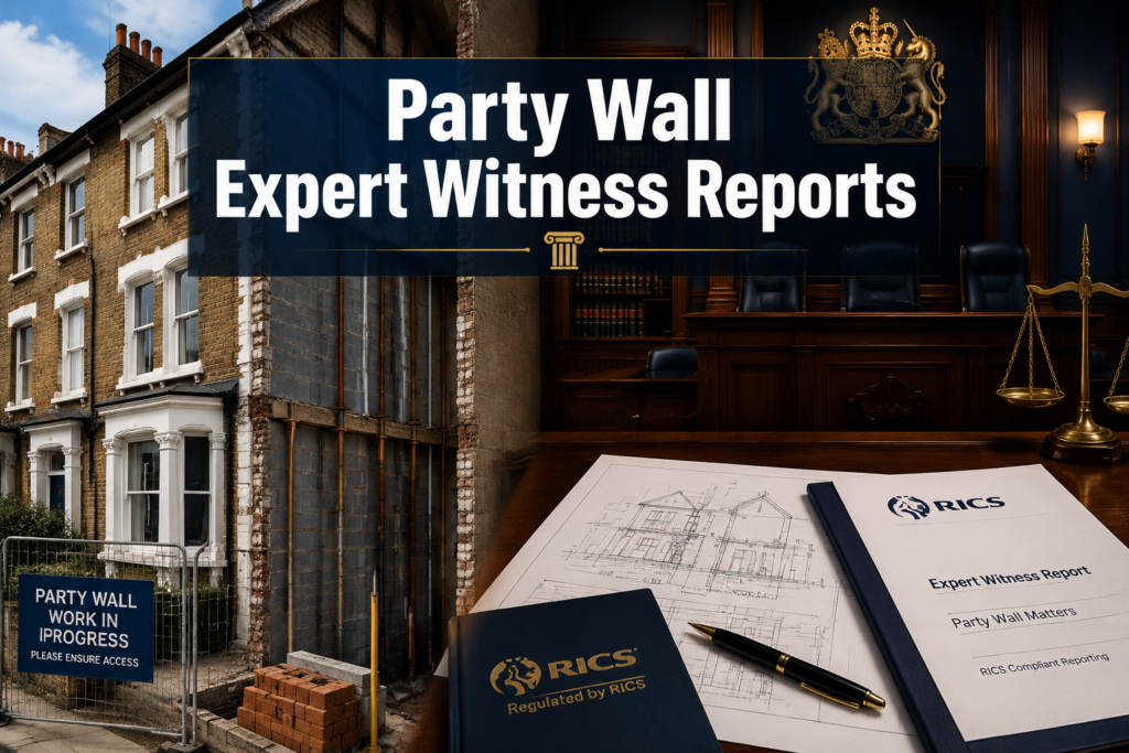 Party Wall Expert Witness Reports: Lessons from Recent UK Litigation and RICS Best Practices