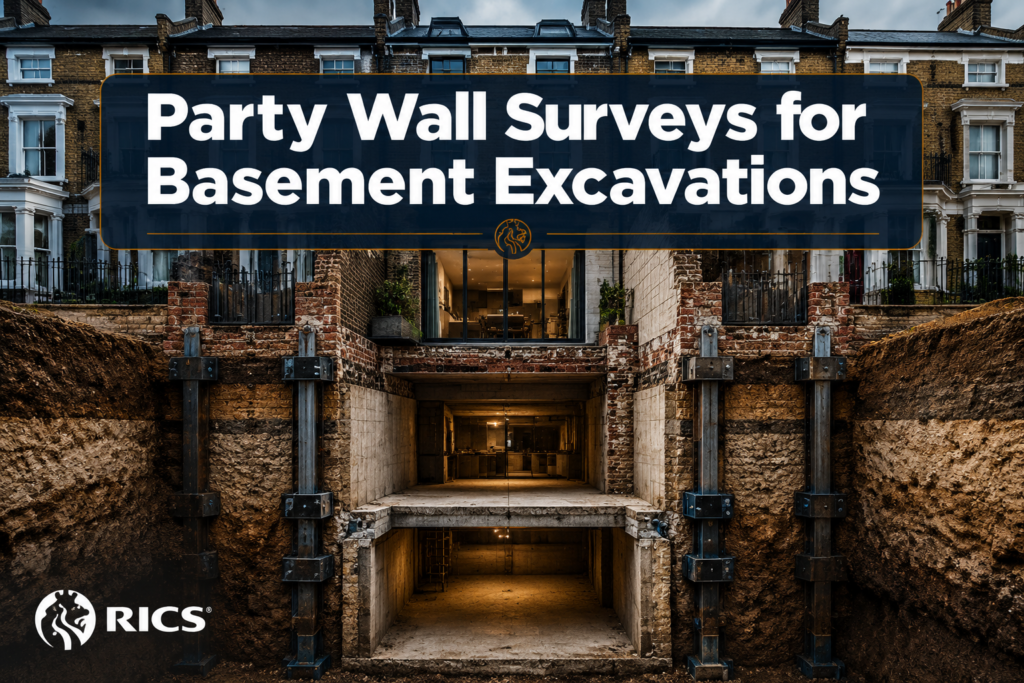 Party Wall Surveys for Basement Excavations: Structural Risk Assessment and Neighbour Protection Under RICS 8th Edition