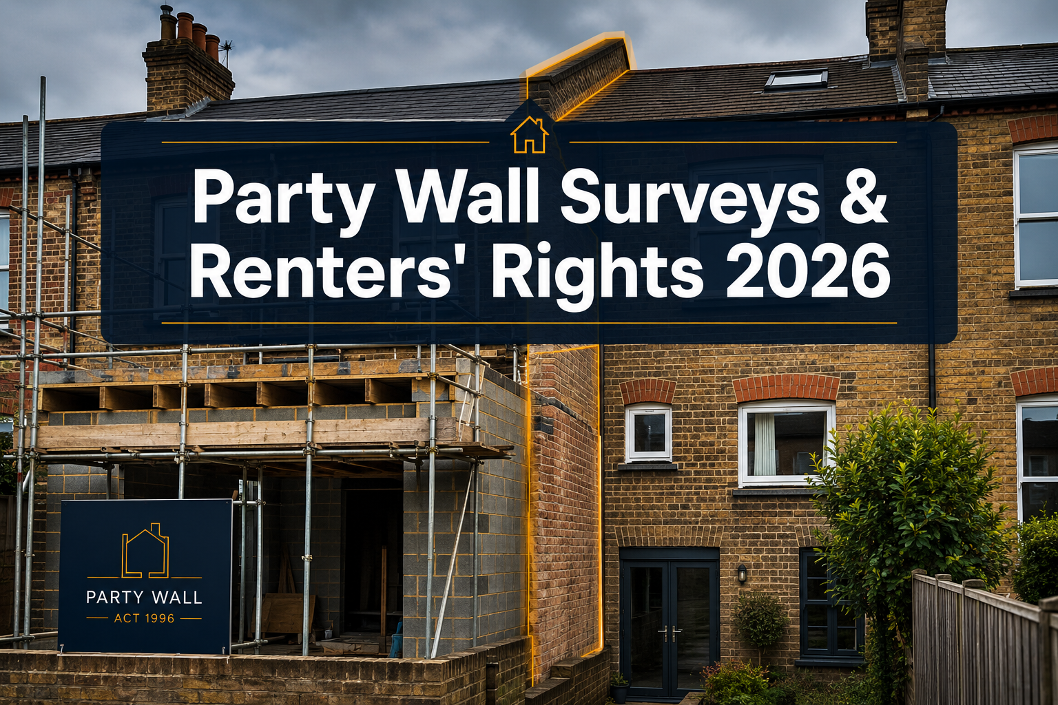 Party Wall Surveys for Renters’ Rights Compliance: Managing Extensions Amid 2026 PRS Database Mandates