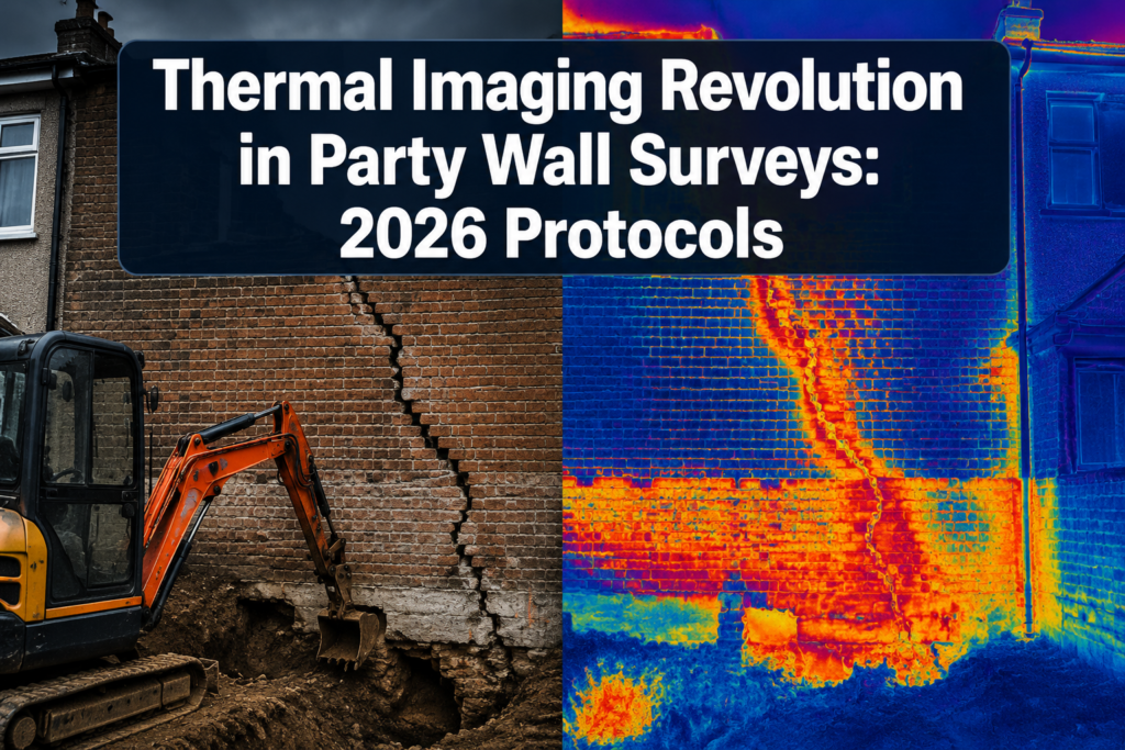 Thermal Imaging Revolution in Party Wall Surveys: 2026 Protocols for Detecting Hidden Defects Before Excavations