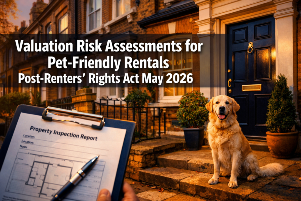 Valuation Risk Assessments for Pet-Friendly Rentals Post-Renters’ Rights Act May 2026: Surveyor Adjustments for Wear and Tear