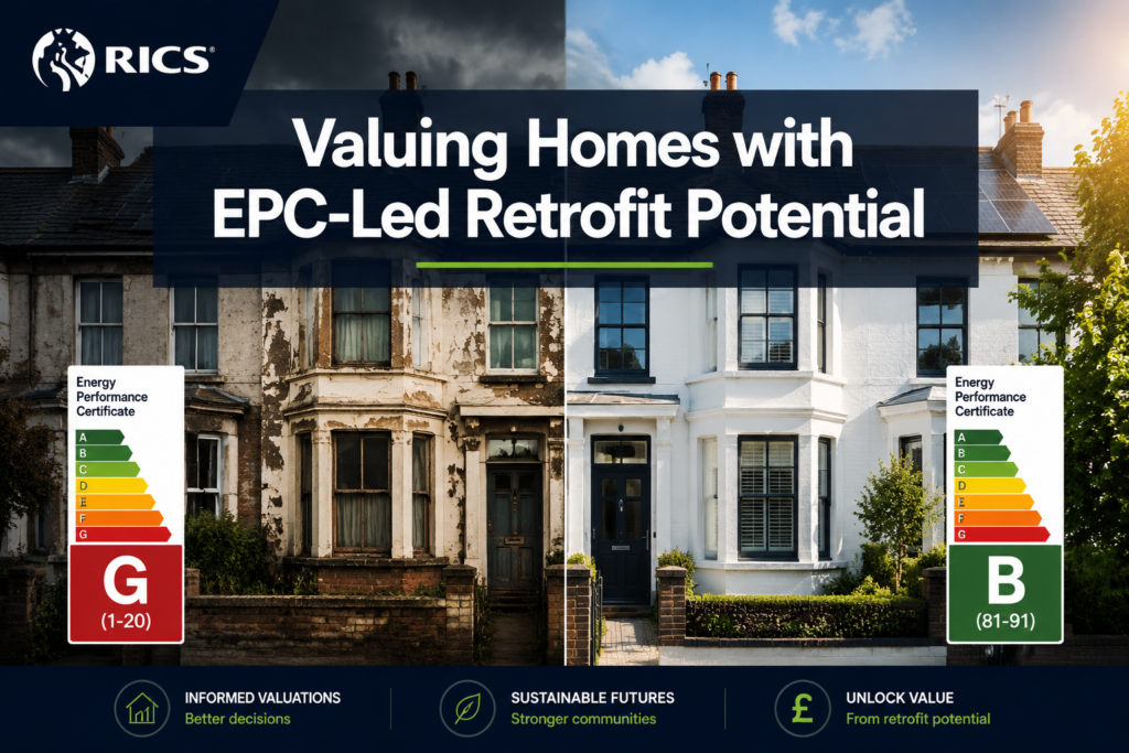 Valuing Homes with EPC‑Led Retrofit Potential: How Surveyors Should Reflect Upgrade Costs and Future Savings