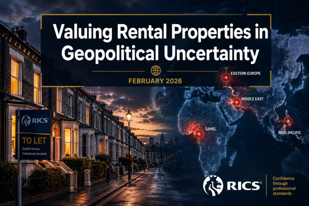Valuing Rental Properties in Geopolitical Uncertainty: RICS February 2026 Survey Tactics for Cautious Lettings Markets