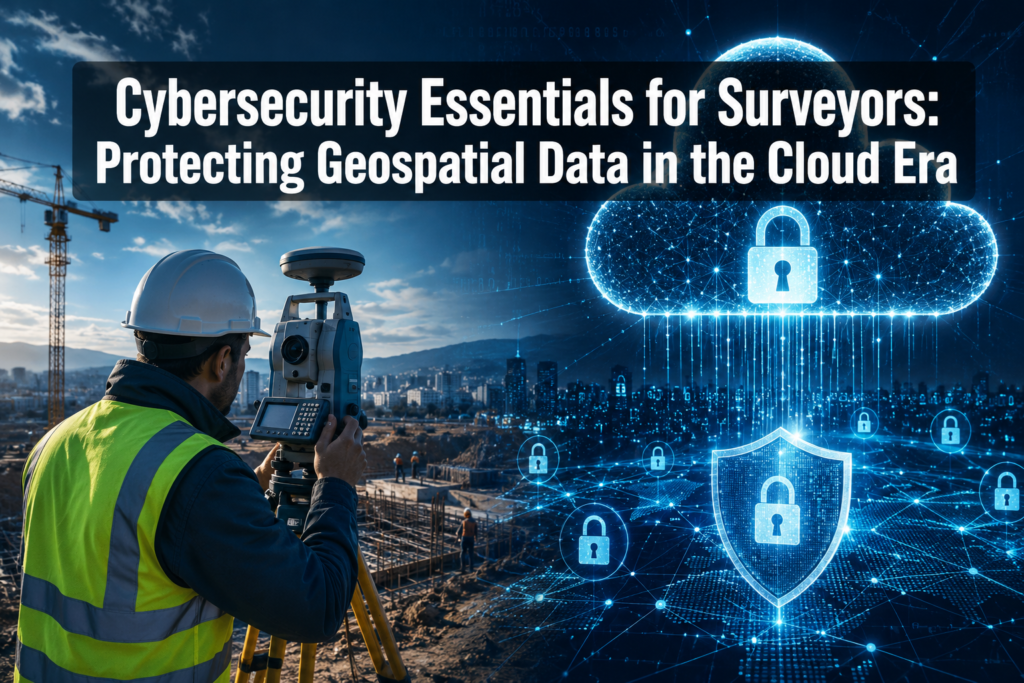 Cybersecurity Essentials for Surveyors: Protecting Geospatial Data in the Cloud Era
