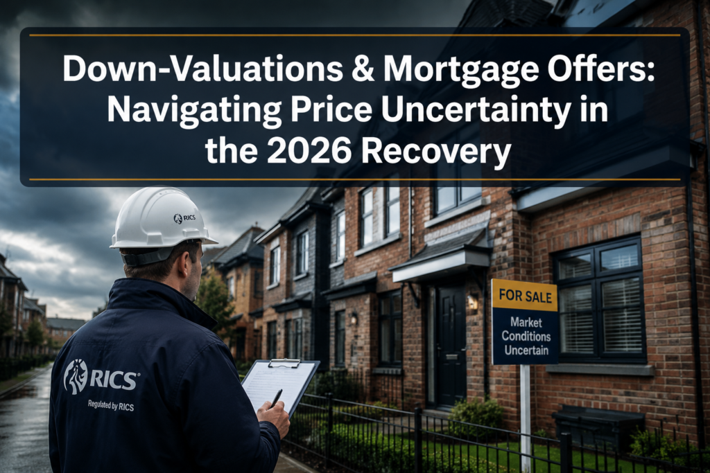 Down-Valuations and Mortgage Offers: How Surveyors Navigate Price Uncertainty in the 2026 Recovery