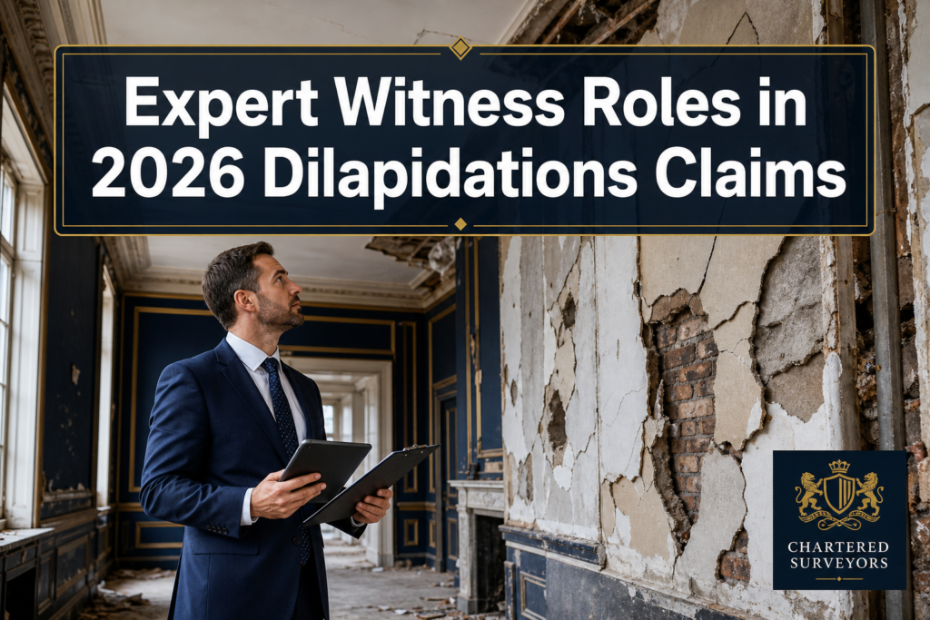 Expert Witness Roles in 2026 Dilapidations Claims: Strengthening Evidence for Commercial Lease Ends