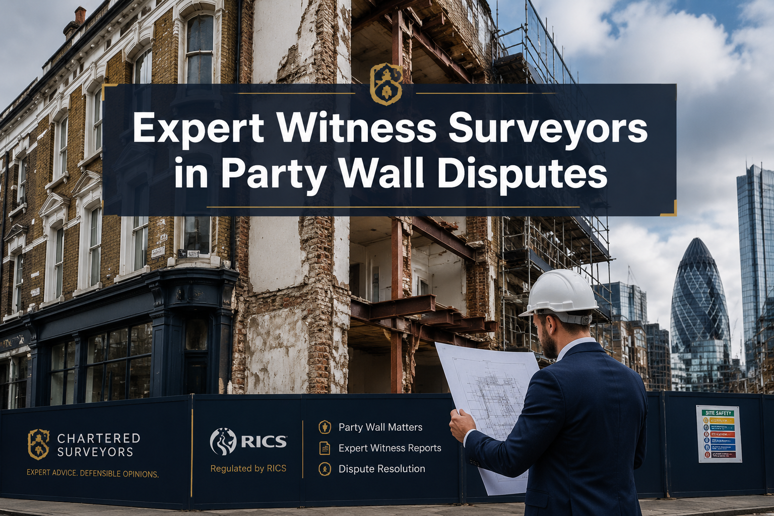 Expert Witness Surveyors in Party Wall Disputes: RICS Standards for Commercial-to-Residential Conversions