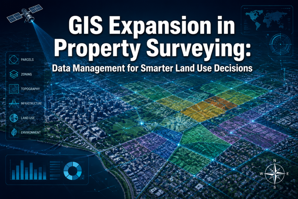 GIS Expansion in Property Surveying: Data Management for Smarter Land Use Decisions