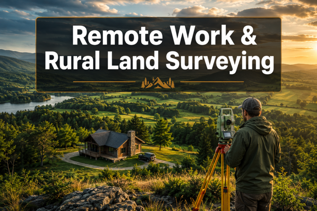 Impact of Remote Work Trends on Land Surveying: Assessing Rural Properties and Vacation Home Developments