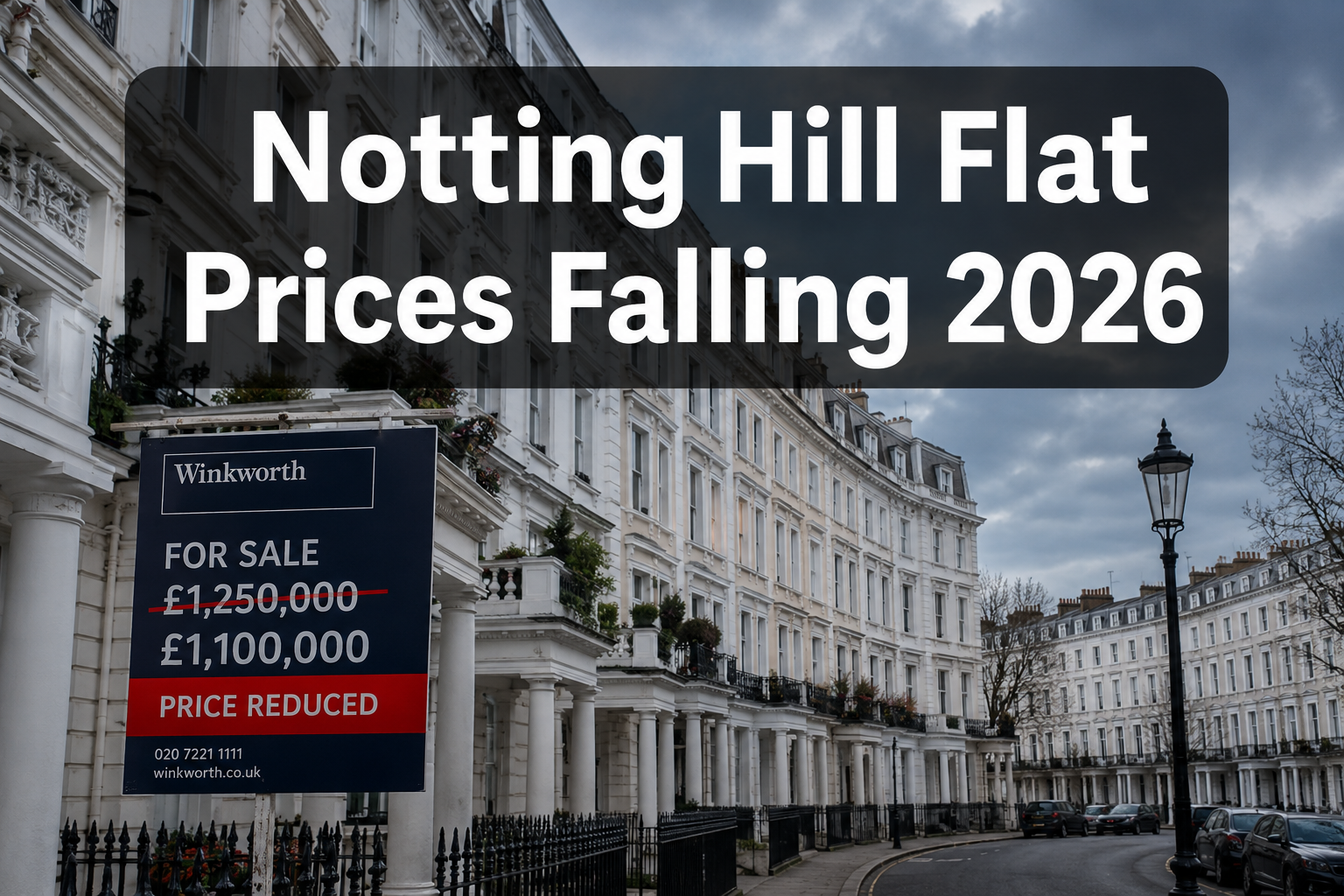 Prime Central London Notting Hill Flats Property Prices Falling 2026: What Buyers and Sellers Need to Know