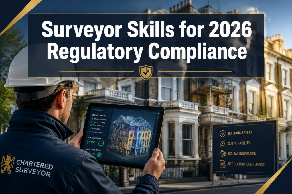 Surveyor Skills for 2026 Regulatory Compliance: Training in AI, Retrofit, and Digital Reporting Essentials