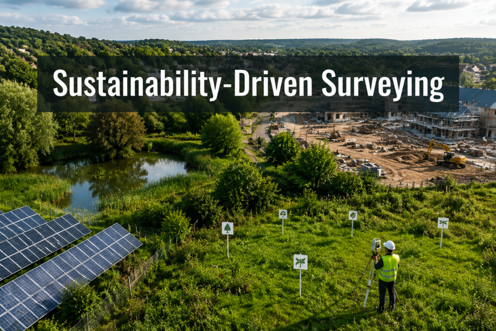 Sustainability-Driven Surveying: How Modern Surveys Guide Environmentally Conscious Development