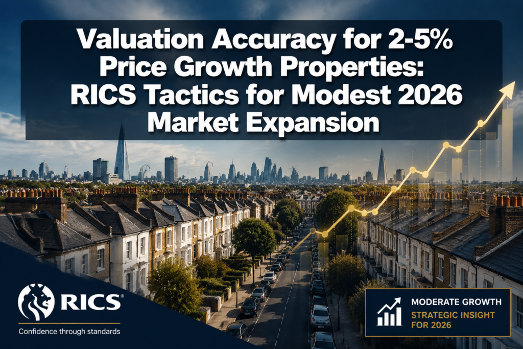 Valuation Accuracy for 2-5% Price Growth Properties: RICS Tactics for Modest 2026 Market Expansion