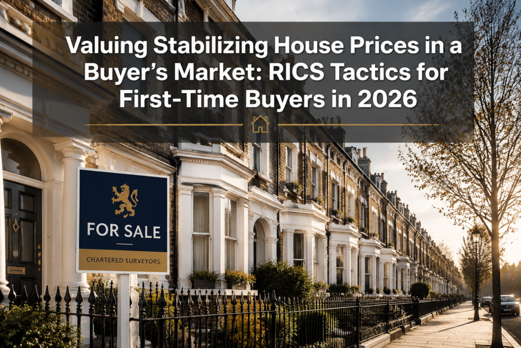 Valuing Stabilizing House Prices in a Buyer's Market: RICS Tactics for First-Time Buyers in 2026