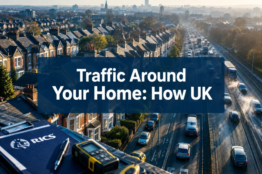 Traffic Around Your Home: How UK Surveyors Assess Noise, Pollution and Safety in Valuation Reports