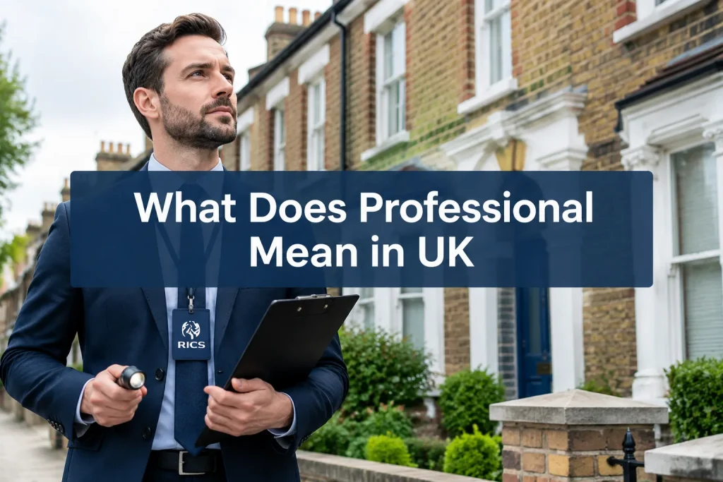 What Does 'Professional' Mean in UK Building Surveying? How Standards and Ethics Protect Homebuyers