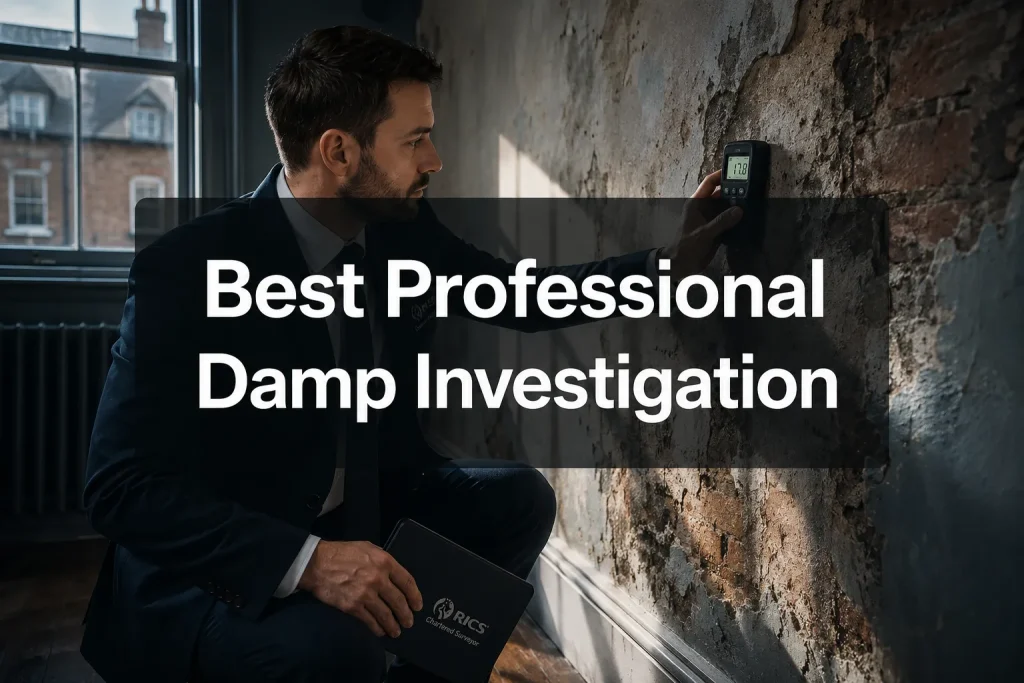 Best Professional Damp Investigation Services: Why Chartered Surveyors Beat Contractors for Complex UK Moisture Problems