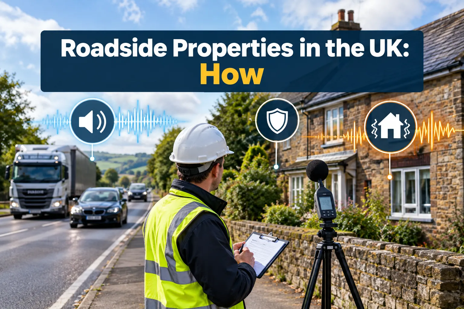 Roadside Properties in the UK: How Surveyors Assess ‘Road’ Risks from Noise, Safety and Structural Vibration